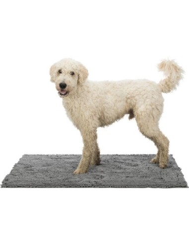 Tapis absorbant anti-saletés gris