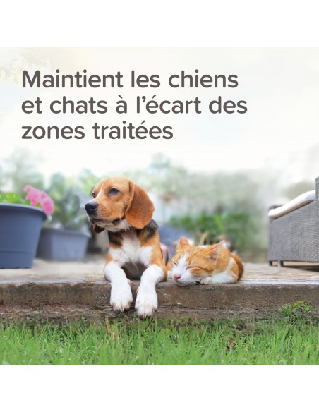 KEEP OFF Répulsif en granulés OUTDOOR pour chiens et chats - 2x200 g