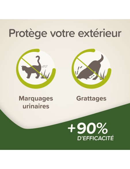 KEEP OFF Répulsif en granulés OUTDOOR pour chiens et chats - 2x200 g