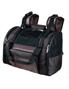 Sac à dos Shiva marron 41×30×21cm pour chien ou chat de 8kg maximum