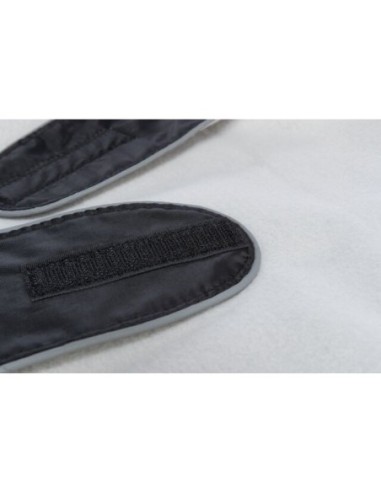 Manteau chien Orléans Noir TRIXIE - Disponible en plusieurs tailles de 25 à 80cm de longueur de dos