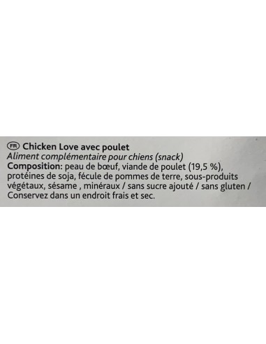 Denta fun Love au poulet