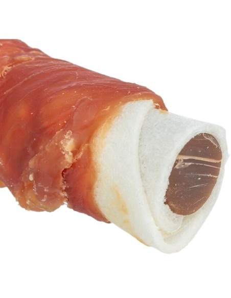 Denta fun Roll en forme de batonnet avec canard & foie de poulet