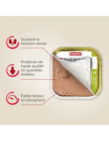 Multipack Pâtées Rénales pour chat - 6 x 100 g - Béaphar
