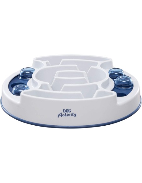 Gamelle anti-glouton et jeu de stratégie Slide & Feed