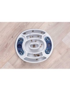 Gamelle anti-glouton et jeu de stratégie Slide & Feed 2