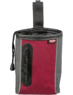 Pochette à friandises avec distributeur de sachets à déchets intégré