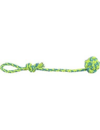 Jouet corde avec balle nouée