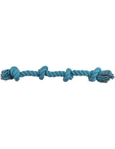Corde de jeu en coton avec plusieurs noeuds - divers couleurs