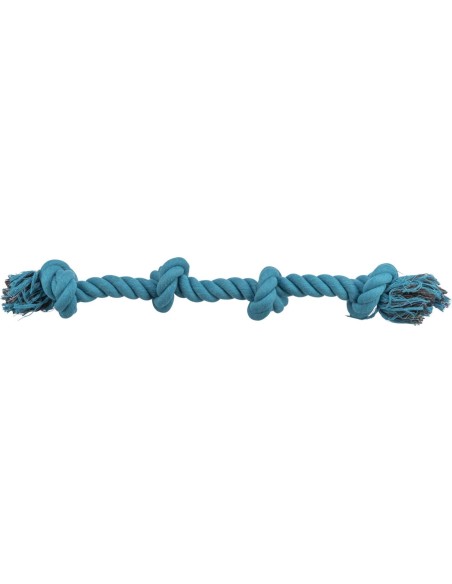 Corde de jeu en coton avec plusieurs noeuds - divers couleurs
