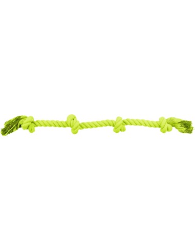 Corde de jeu en coton avec plusieurs noeuds - divers couleurs