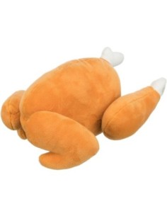 Peluche poulet rôti 26 cm