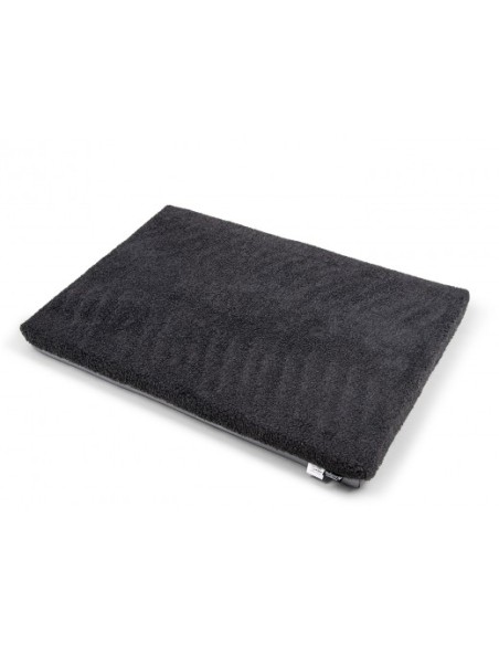 matelas orthopédique à mémoire de forme GRIS PELUCHE