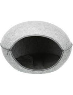 Abri Luna en feutre gris clair 2