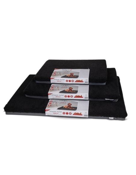 matelas orthopédique à mémoire de forme GRIS PELUCHE