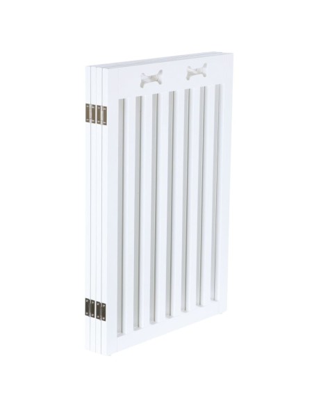 Barrière pour chiens en 4 parties repliables