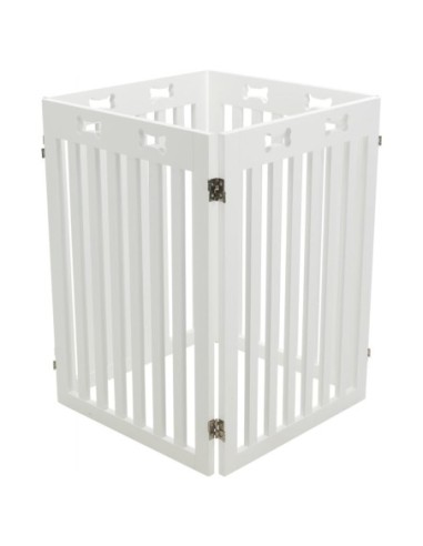 Barrière pour chiens en 4 parties repliables