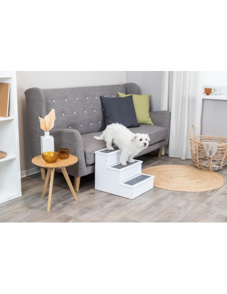 Escalier en MDF avec compartiments de rangement