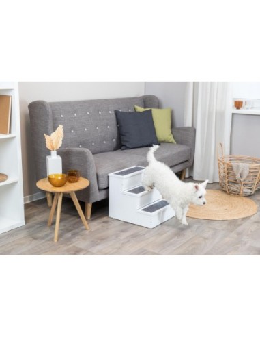 Escalier en MDF avec compartiments de rangement