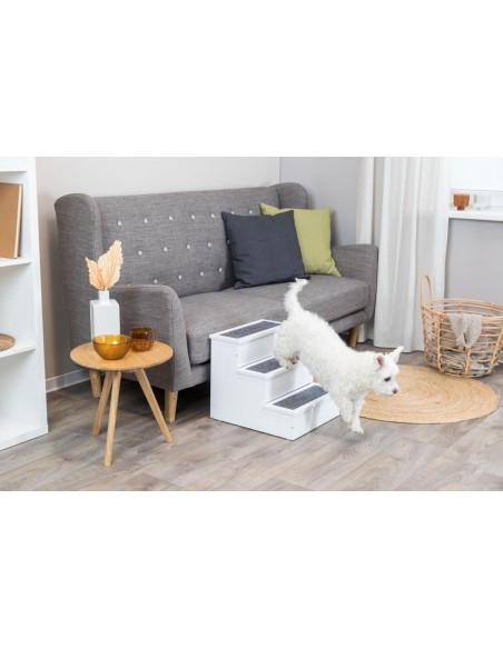 Escalier en MDF avec compartiments de rangement