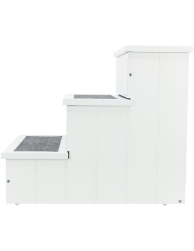 Escalier en MDF avec compartiments de rangement