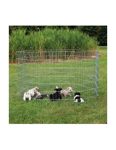 Enclos Pour Chiots Galvanisé TRIXIE