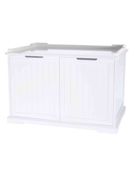 Cabane pour ranger le bac à litière de votre chat.