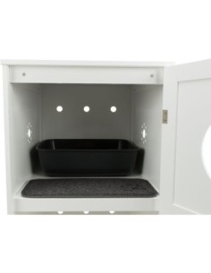 Cabane pour chat avec deux compartiments 2