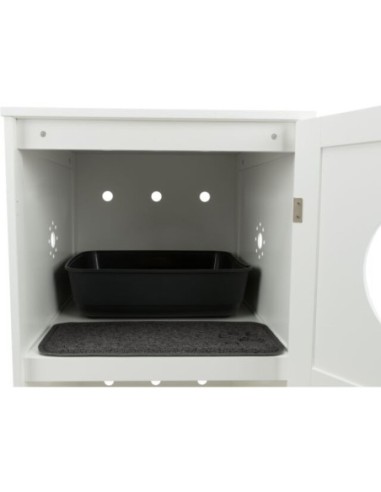 Cabane pour chat avec deux compartiments