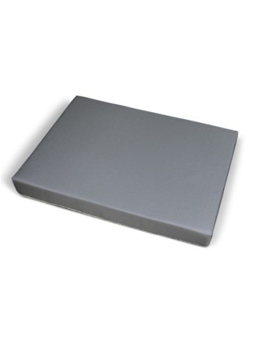 matelas orthopédique à mémoire de forme GRIS PELUCHE