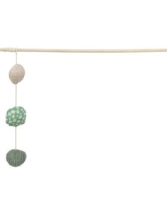 Canne à pêche avec 3 balles en peluche Trixie