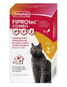 Fiprotec combo pour chat - BEAPHAR