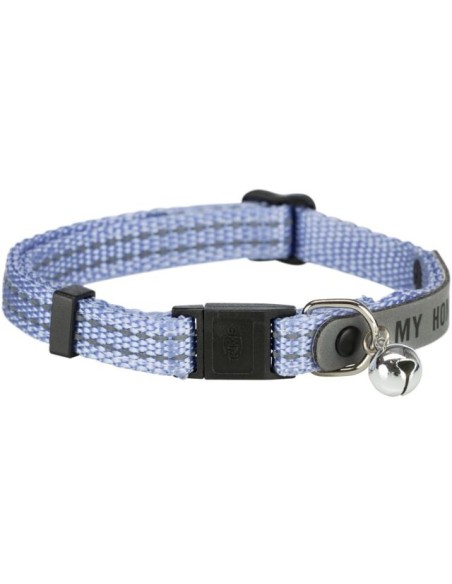 Collier réfléchissant pour chat avec porte-adresse - Trixie