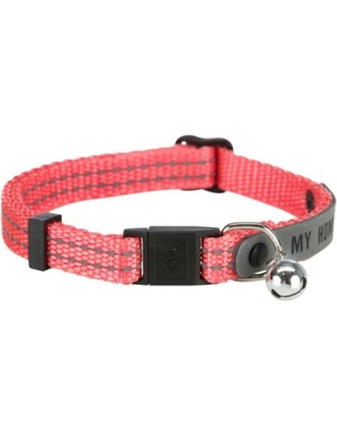 Collier réfléchissant pour chat avec porte-adresse - Trixie