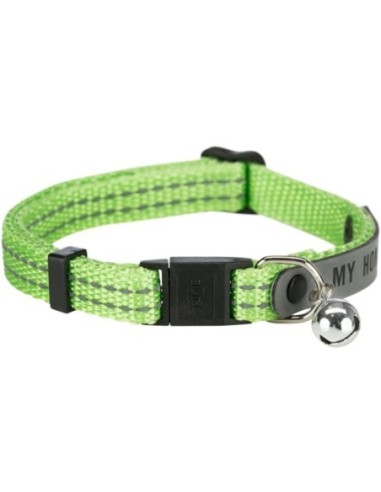 Collier réfléchissant pour chat avec porte-adresse - Trixie