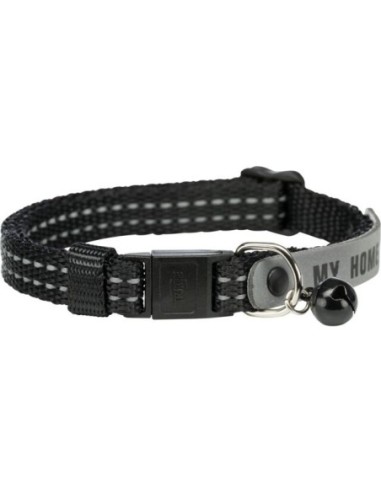 Collier réfléchissant pour chat avec porte-adresse - Trixie