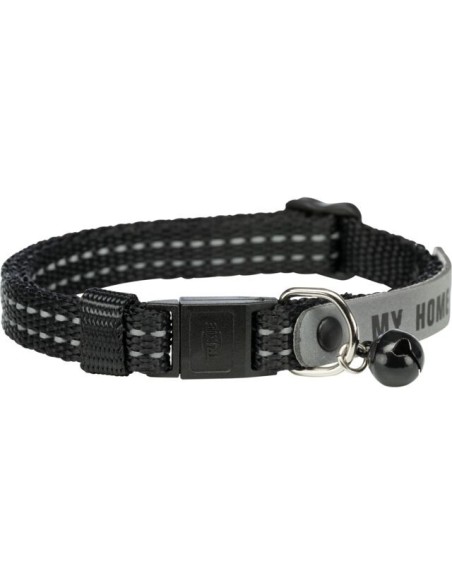 Collier réfléchissant pour chat avec porte-adresse - Trixie