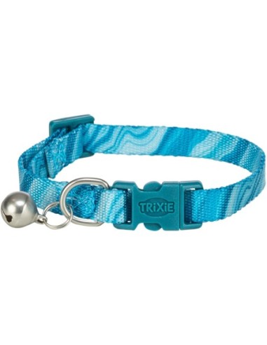 Collier pour Chat bleu ou violet avec clochette - Trixie