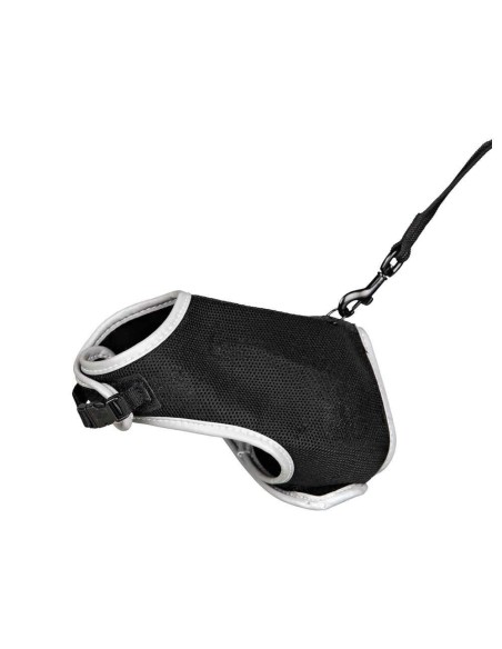 Parure pour Chat Harnais et Laisse Extensible coloris assortis