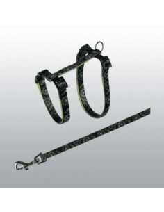 Harnais chaton ou petit chat avec laisse