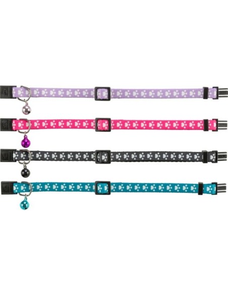 Collier pour chat avec motif de pattes de chat - Trixie