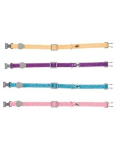 Collier chat à paillettes