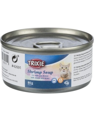 Soupe au poulet et aux crevettes  80g