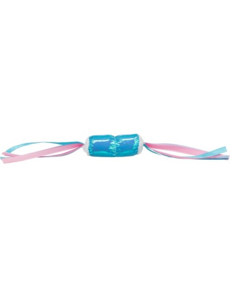 Jouet bonbon scintillant en tissu pour chat