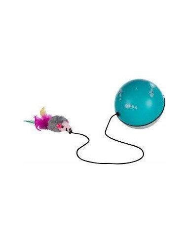 Balle Turbinio avec moteur et souris sur bande élastique