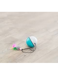 Balle Turbinio avec moteur et souris sur bande élastique 2