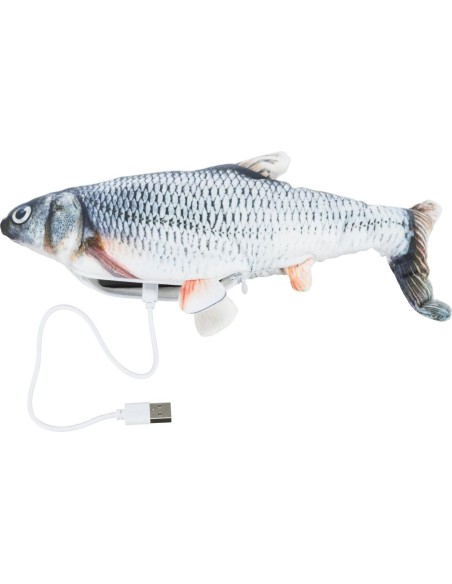 Poisson frétillant jeu pour chat