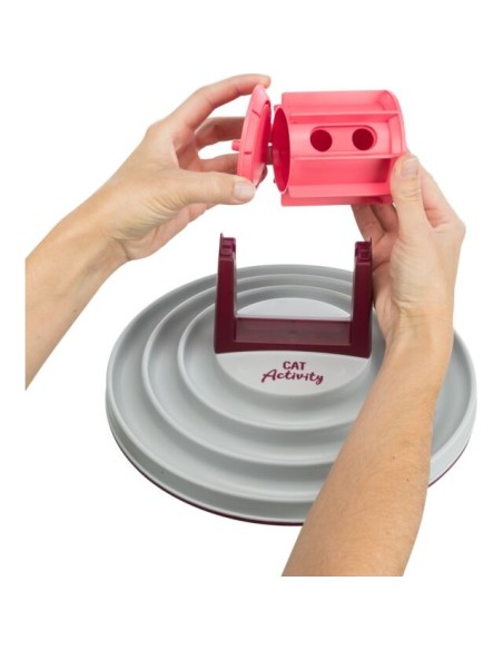 Jeu de reflexion PLATEAU ANTI-GLOUTON Roller Bowl Trixie - jeu pour chats