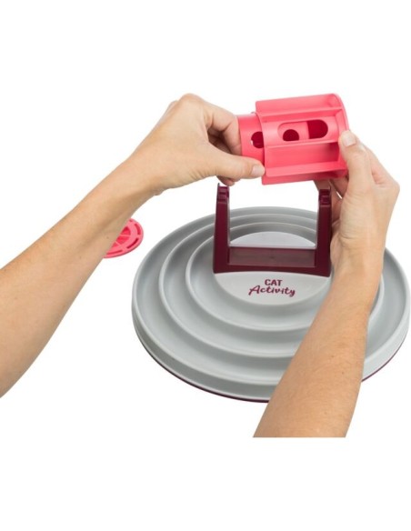 Jeu de reflexion PLATEAU ANTI-GLOUTON Roller Bowl Trixie - jeu pour chats