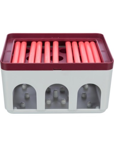 Jeu de reflexion PLATEAU ANTI-GLOUTON Rod Box Trixie - jeu pour chats